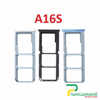 Khay thẻ SIM + Khay thẻ Micro SD cho Oppo A16S Linh Kiện Thay Thế